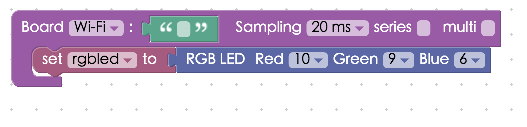 教學範例 3：控制三色 LED